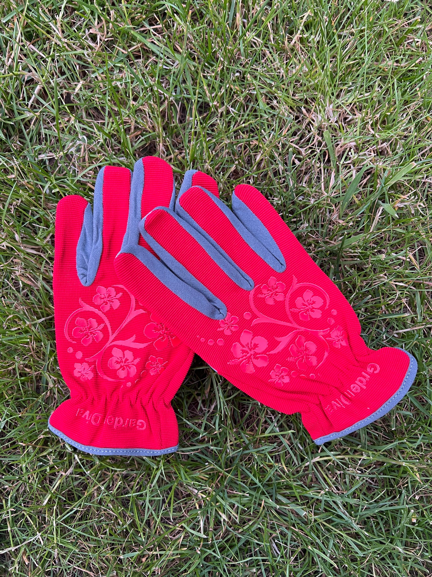 Garden Diva -Blütenrot- rote Gartenhandschuhe