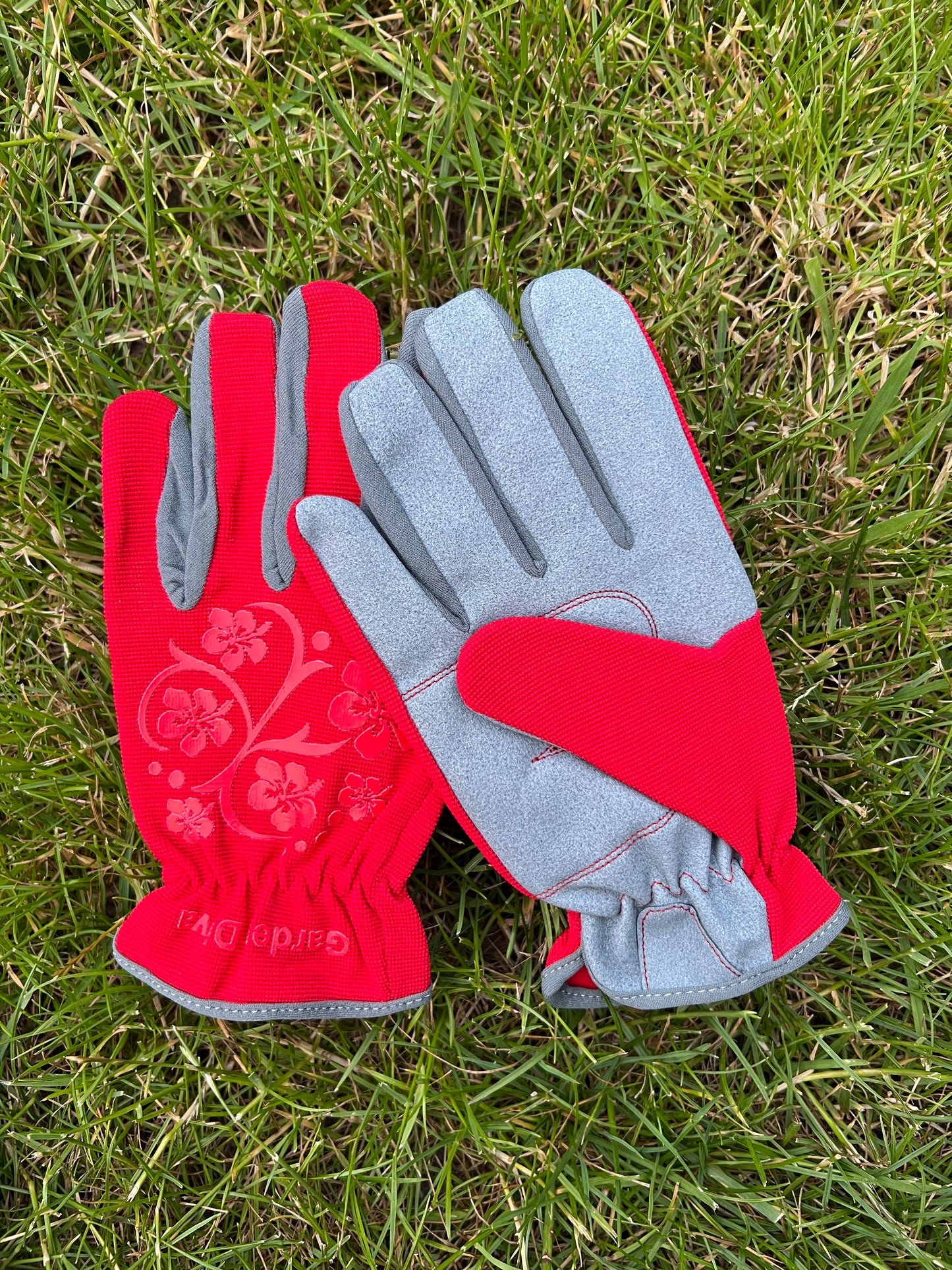 Garden Diva -Blütenrot- rote Gartenhandschuhe