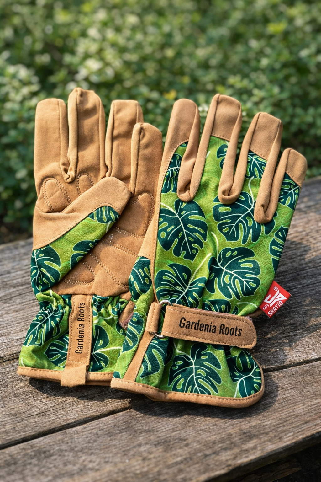 Monstera Gartenhandschuhe -jetzt auch in braun– Für grüne Hände mit Gefühl