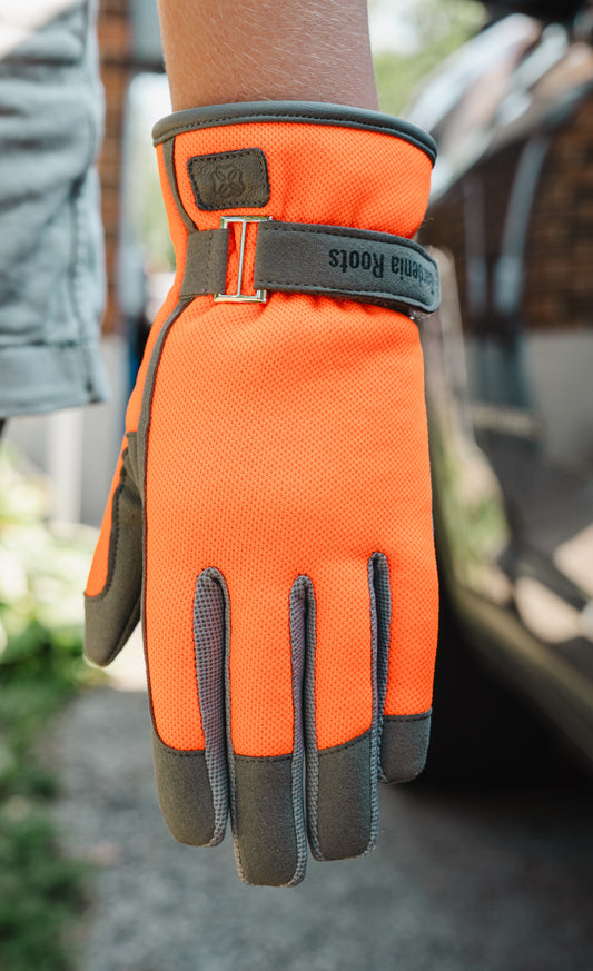 🍊 Gartenhandschuhe „Keenu“ – orange, robust & bequem