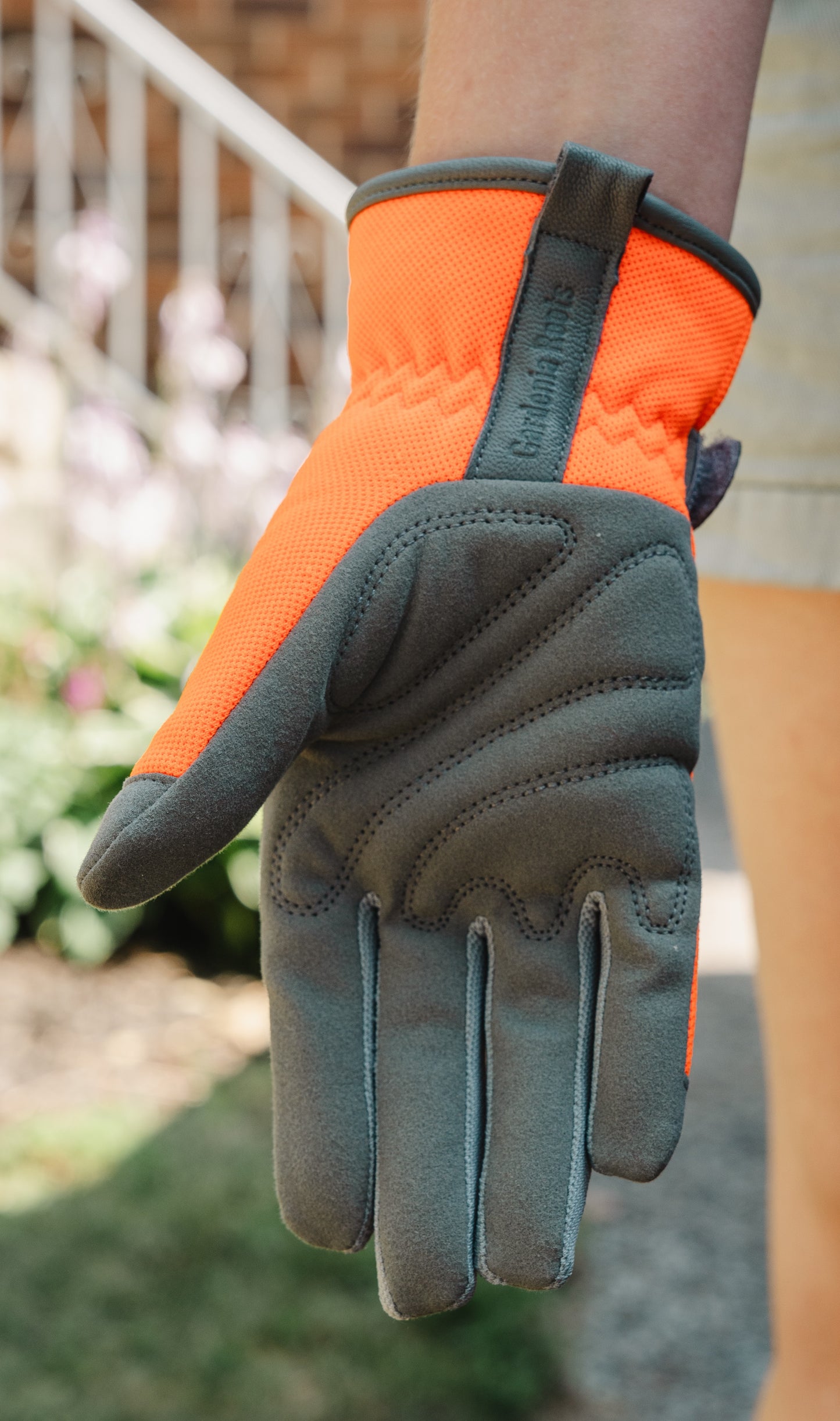 🍊 Gartenhandschuhe „Keenu“ – orange, robust & bequem