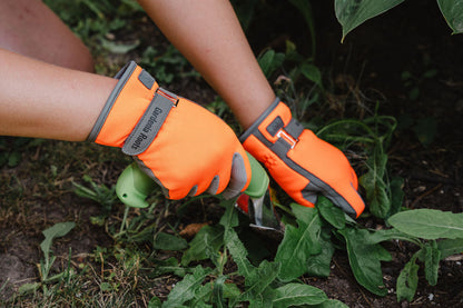 🍊 Gartenhandschuhe „Keenu“ – orange, robust & bequem