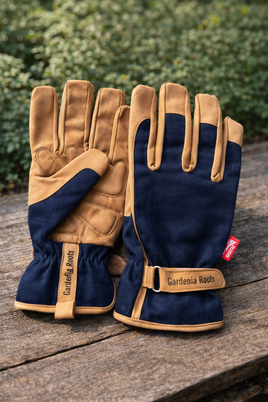 Jeans & Greens- jetzt in braun! - Robuste Gartenhandschuhe