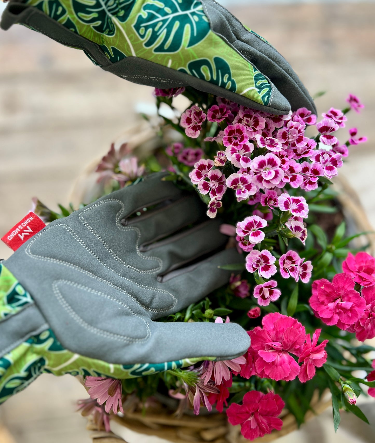 Monstera Gartenhandschuhe – Für grüne Hände mit Gefühl